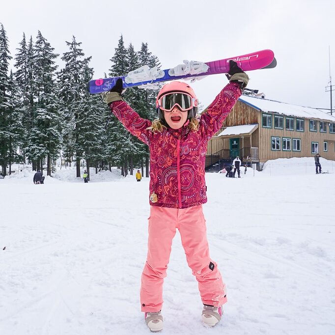 Kids 12 and under ski free at Willamette Pass Resort